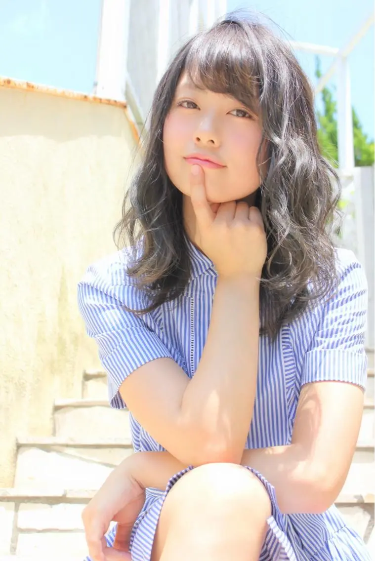 ✨柔らかい仕上がり✨1​〜​3回目まで✨カット&弱酸性デジタルパーマ&トリートメント❤️の写真