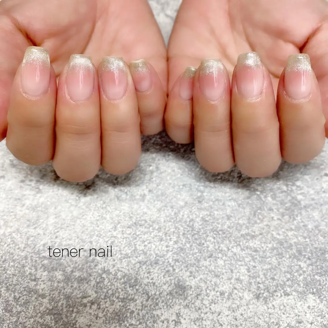 ネイル チークネイル マグネットネイル テネルネイル tener nailのネイルデザイン
