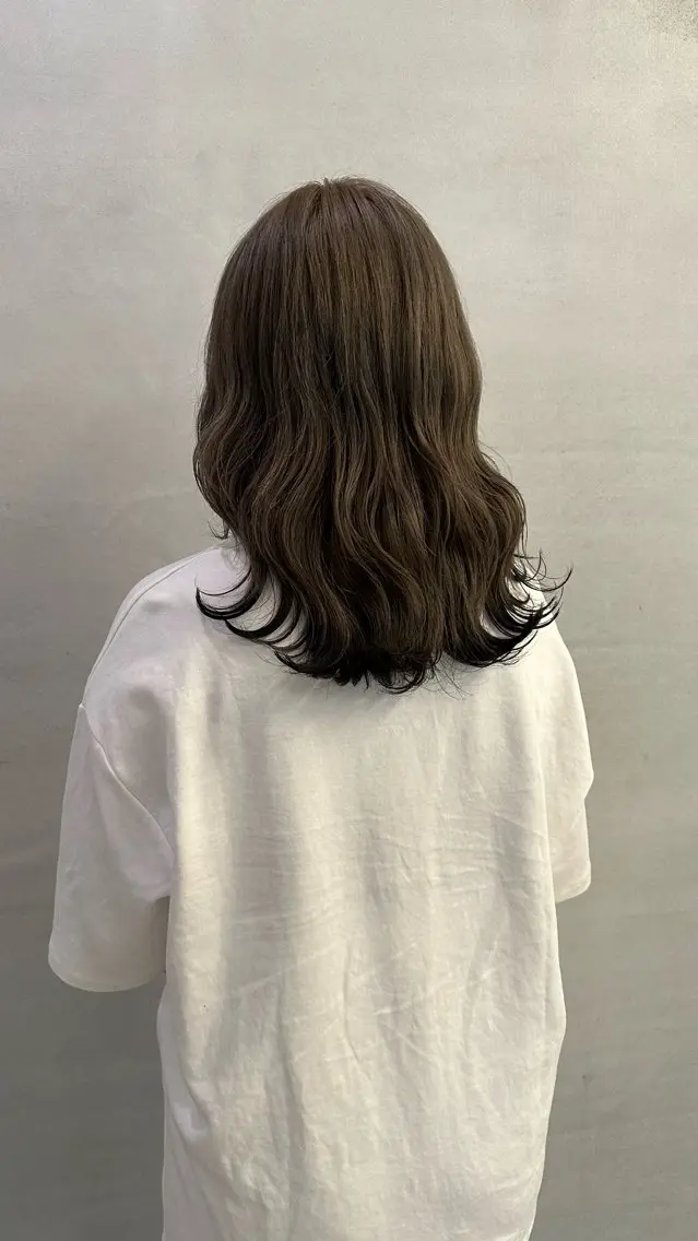 セミロング カラー ブリーチ 竹本りんか/梅田/ 新大阪/天王寺のヘアスタイル