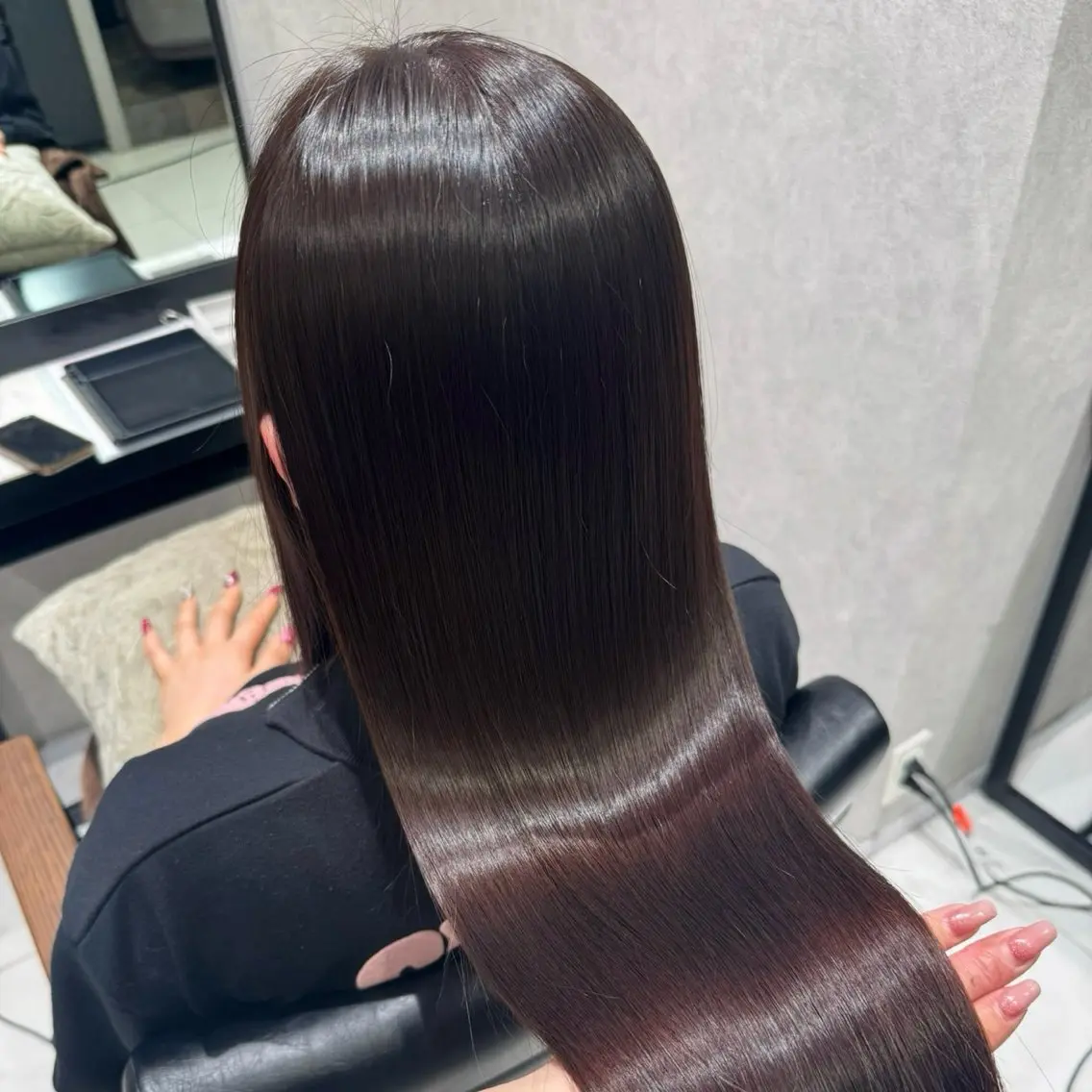 ロング トリートメント 沙瞳sara🎀🫧 /カラーNo.1のヘアスタイル
