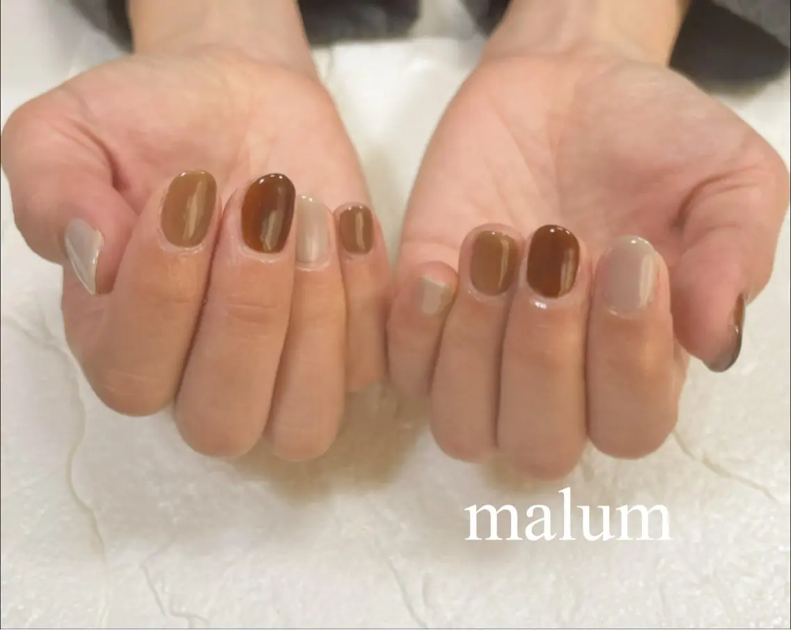 ネイル ハンドネイル malum nailのネイルデザイン