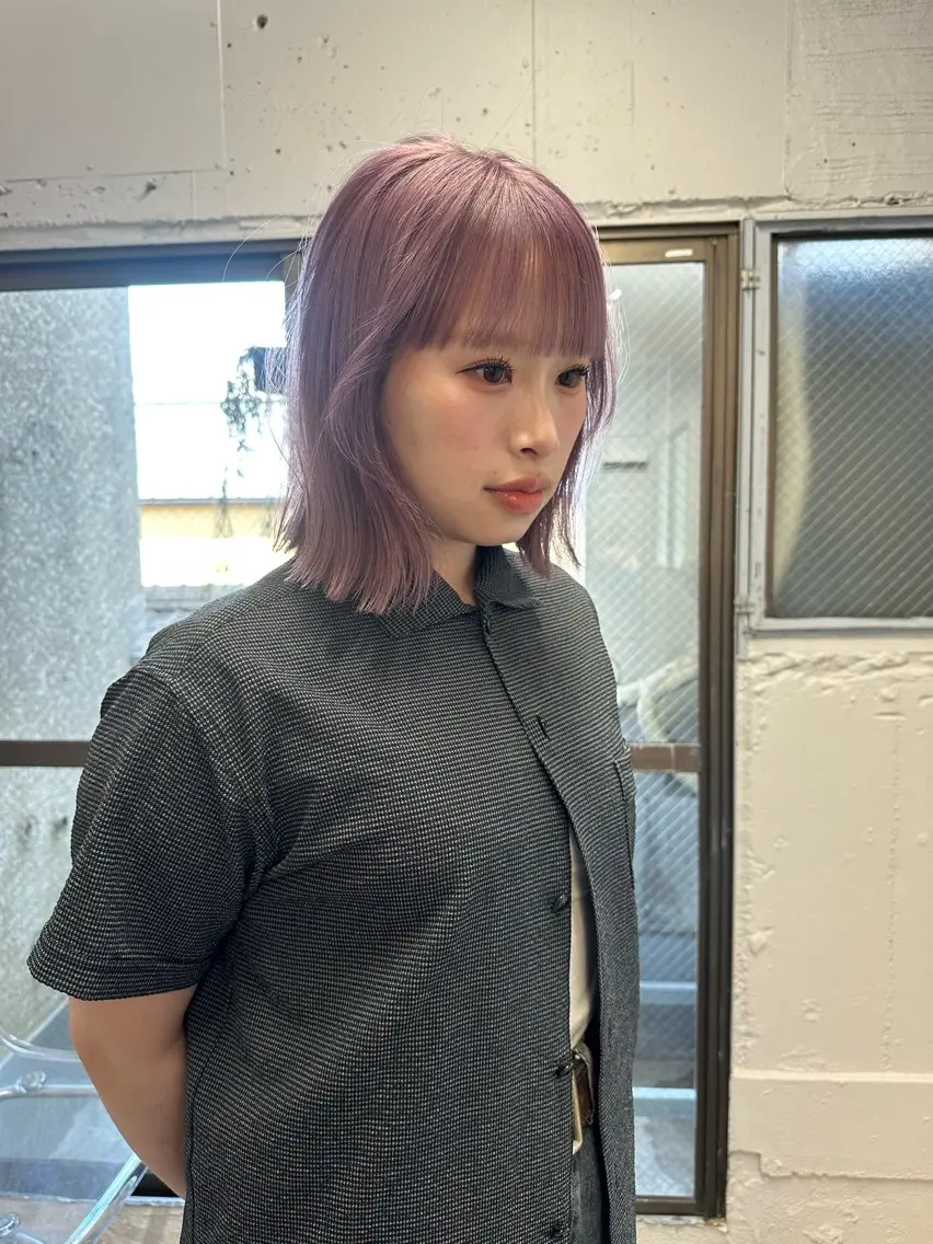 カラー ハイトーン レイヤー🎀meiのヘアスタイル
