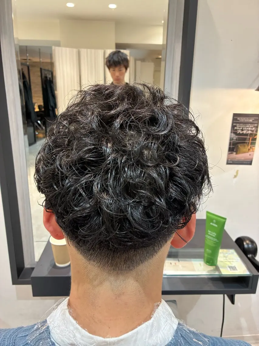 パーマ メンズ 高林 将臣のヘアスタイル