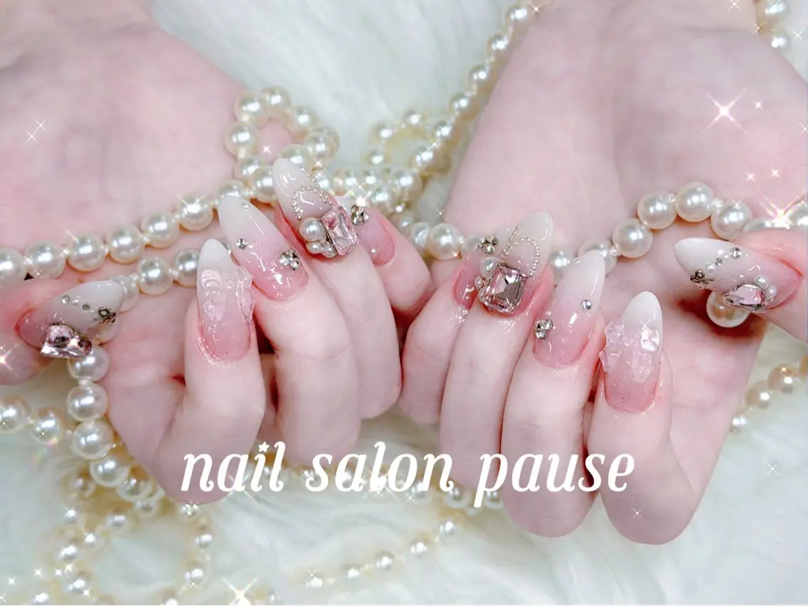 ネイル ハンドネイル ハンドケア nail salon pause✨のネイルデザイン
