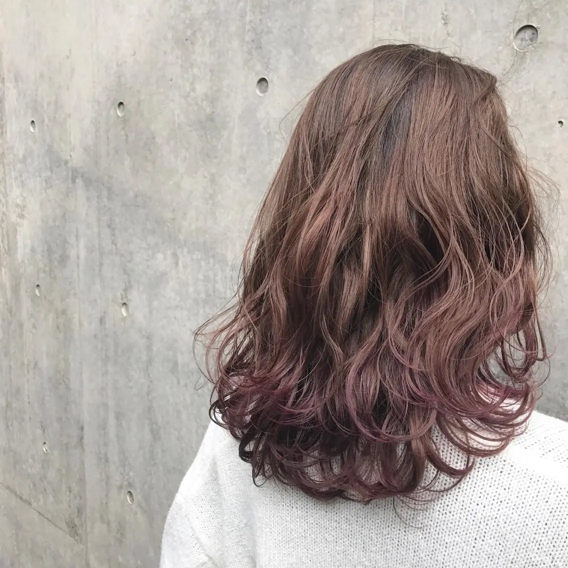 ミディアム カラー 💛カラー大人気💛 c i a t eのヘアスタイル