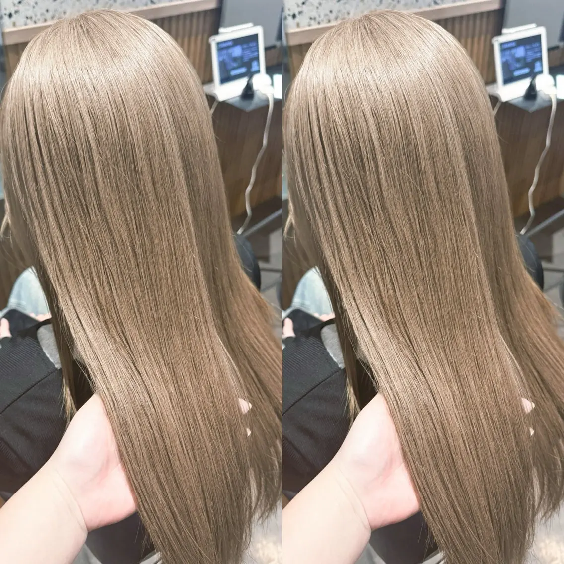 カラー Kurumi🌙韓国 レイヤー/艶感カラーのヘアスタイル