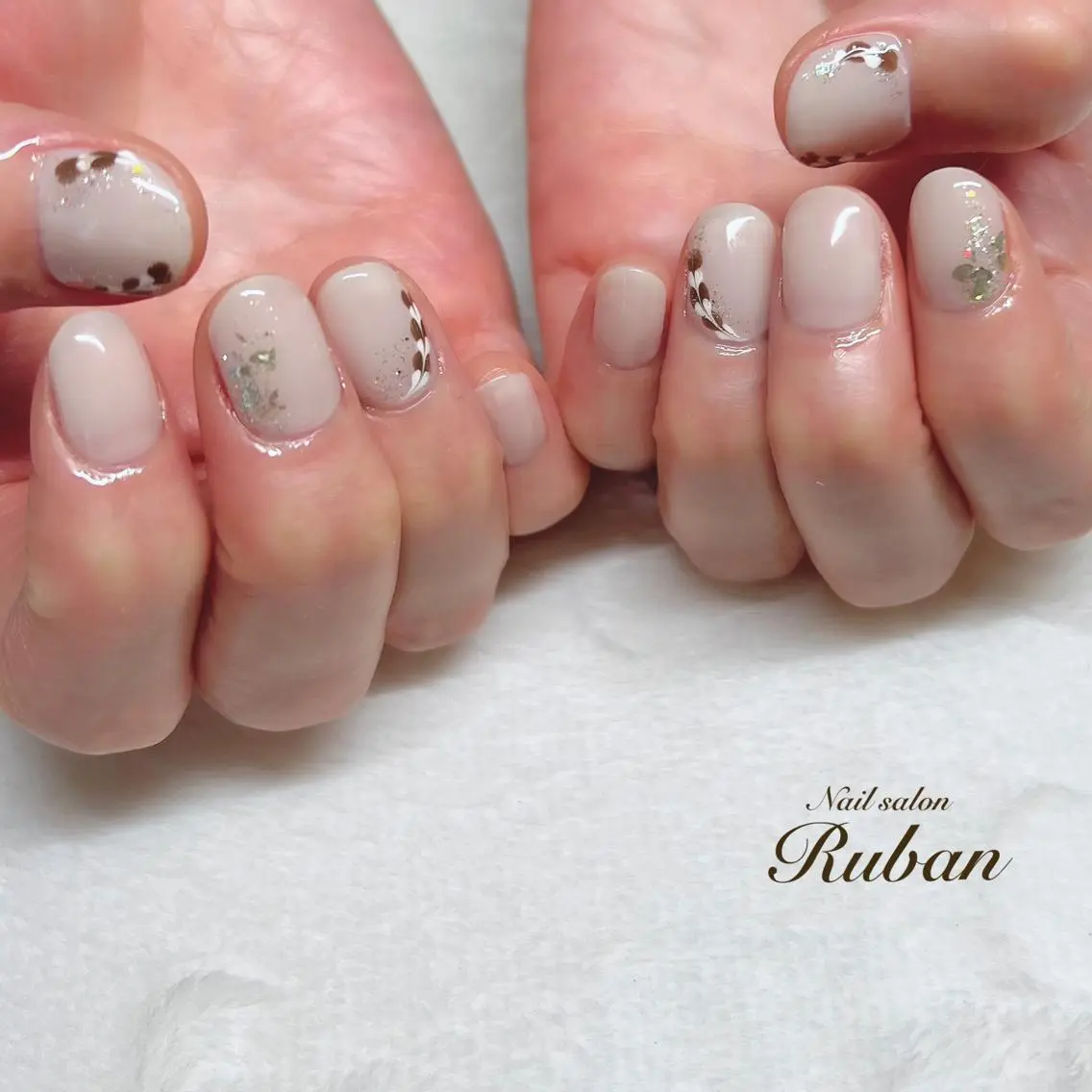 ネイル バレンタイン Nail salon Rubanのネイルデザイン