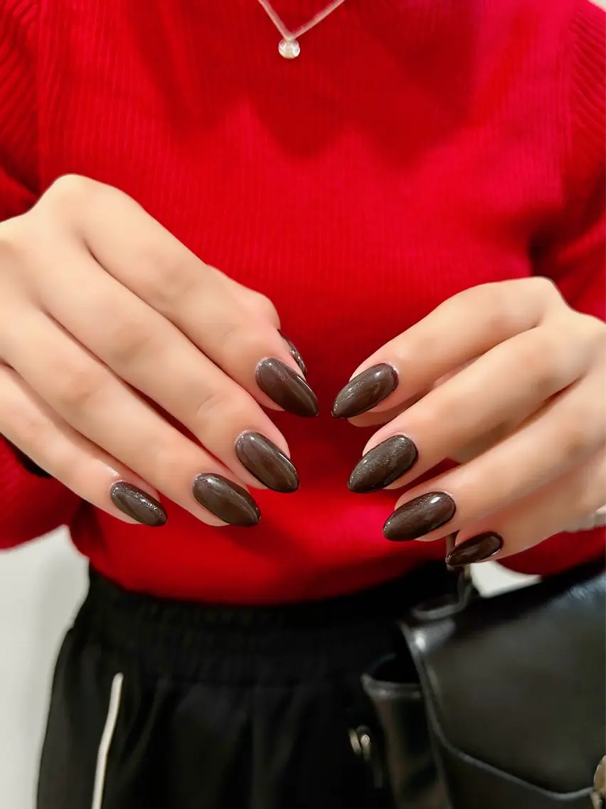 ネイル ワンカラーネイル ハンドネイル hali’a nailのネイルデザイン