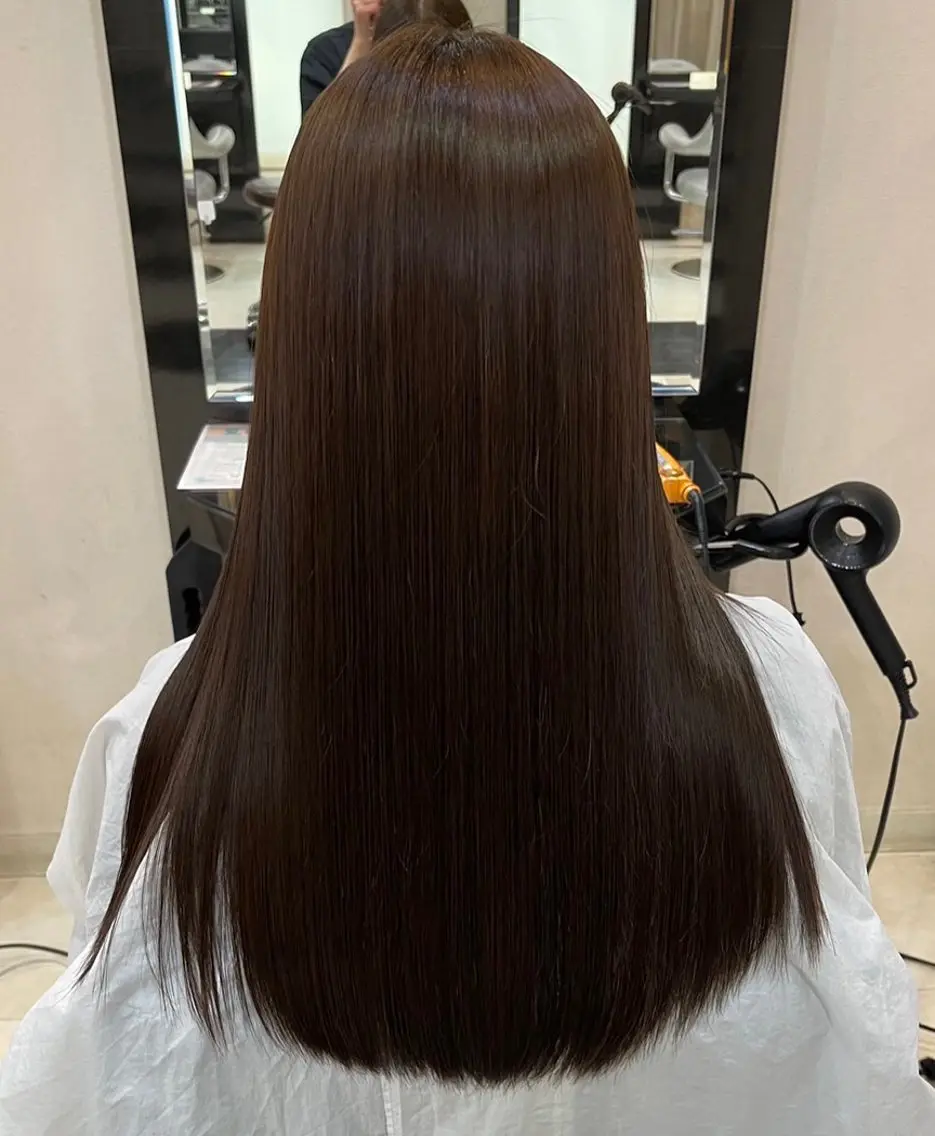 ロング 髪質改善 阿部 祥大のヘアスタイル