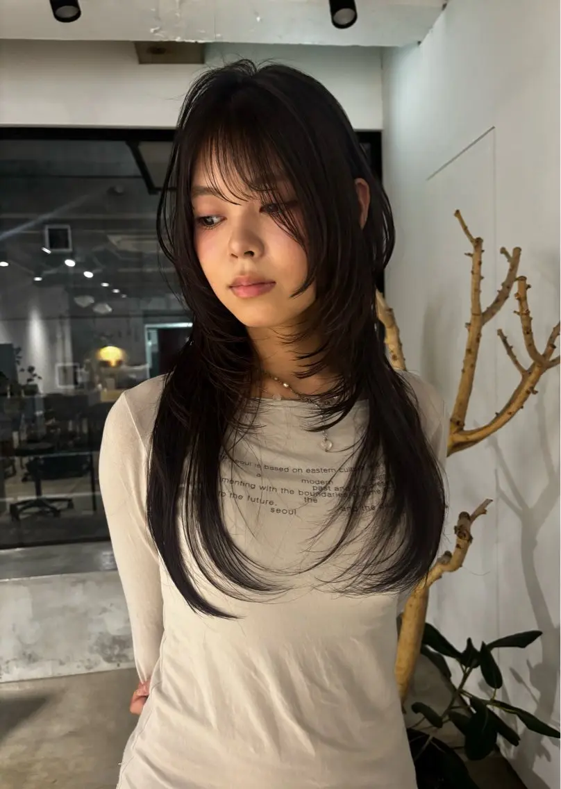 ミディアム 🎀抜け感ナチュラル 🎵asuna🪽のヘアスタイル