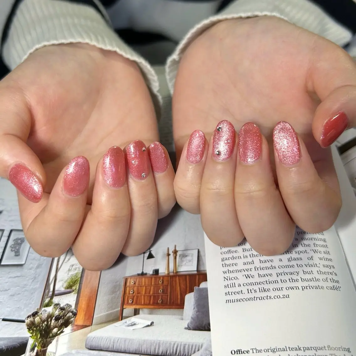 ネイル マグネットネイル Lofinails ちひろのネイルデザイン