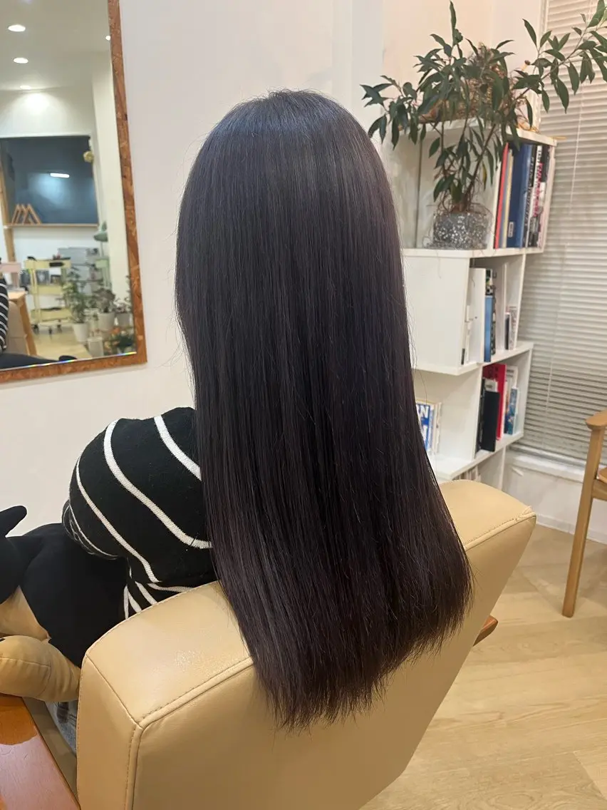 ロング カラー 城戸美容堂‪✿ ほのかのヘアスタイル