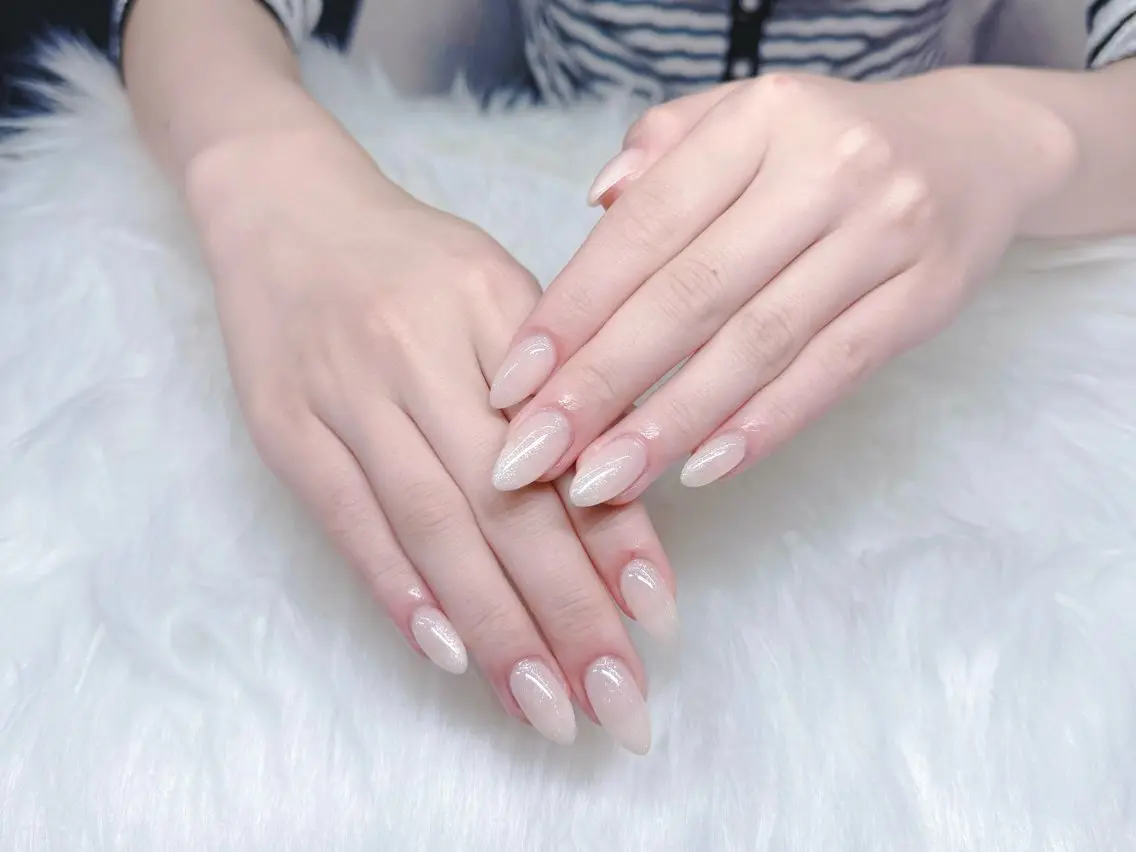 ネイル ジェルネイル 韓国ネイル ワンカラーネイル シンプルネイル ワンホンネイル ハンドネイル GOHOUBI Nail 心斎橋店のネイルデザイン