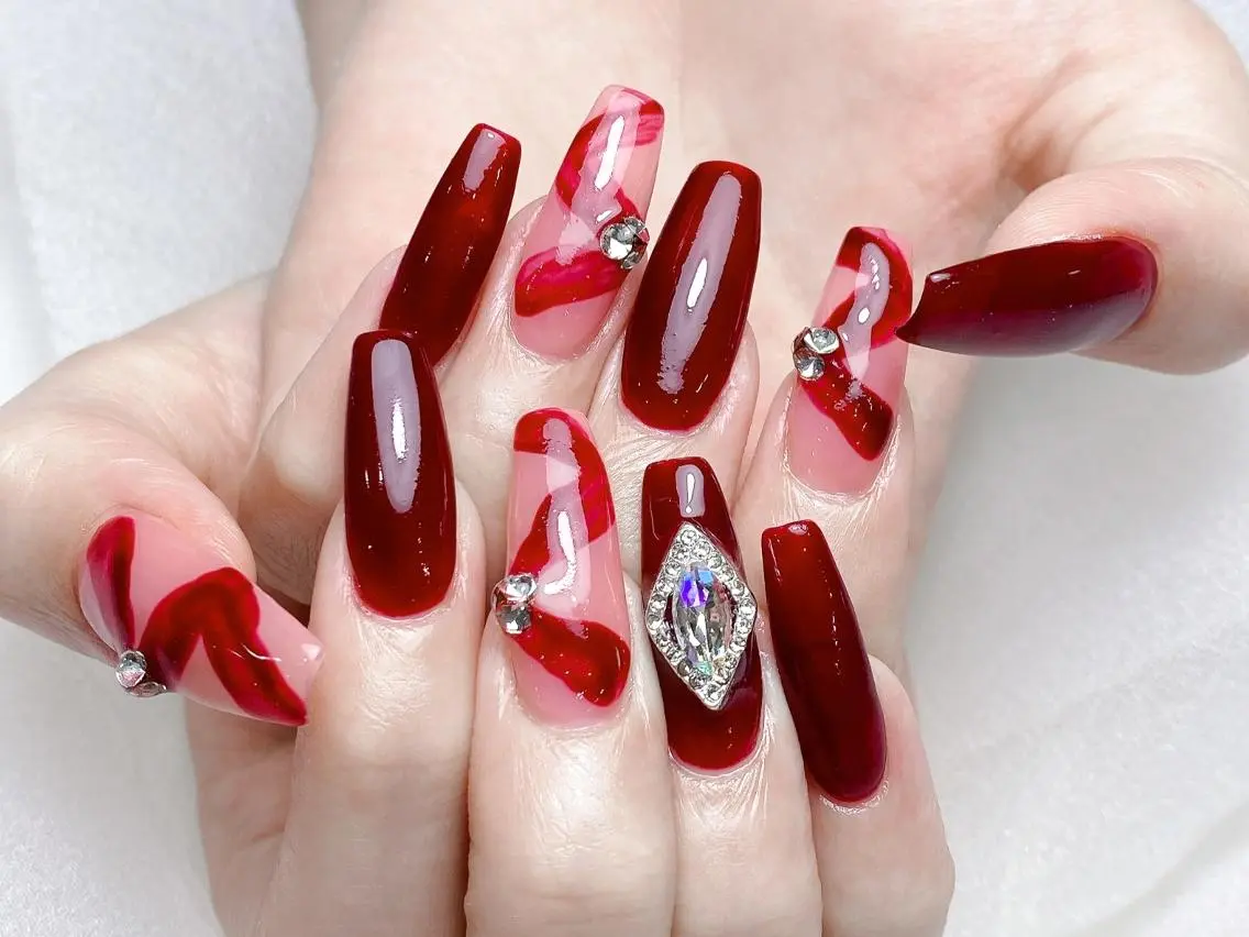 ネイル ハンドネイル Elegant beautyのネイルデザイン