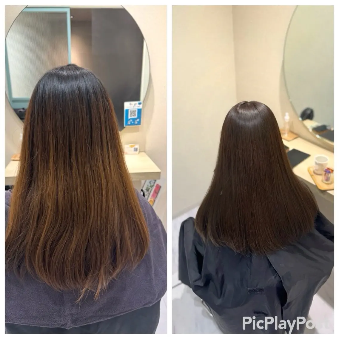 セミロング カット ヘアカラー トリートメント 丹野 圭太のヘアスタイル