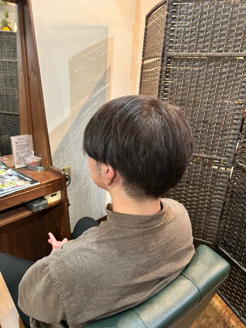 カラー アッシュ story 増田 わかなのヘアスタイル