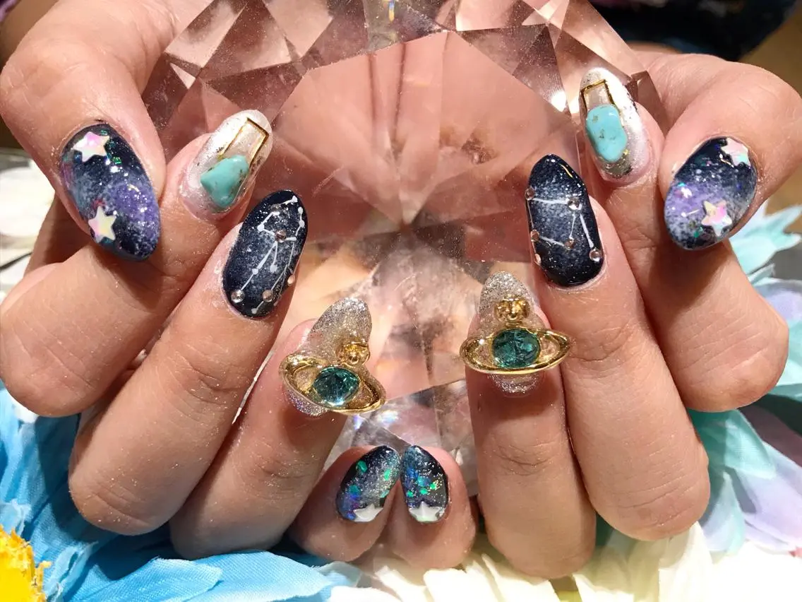 ネイル ジェルネイル 持ち込み YUN 💅のネイルデザイン