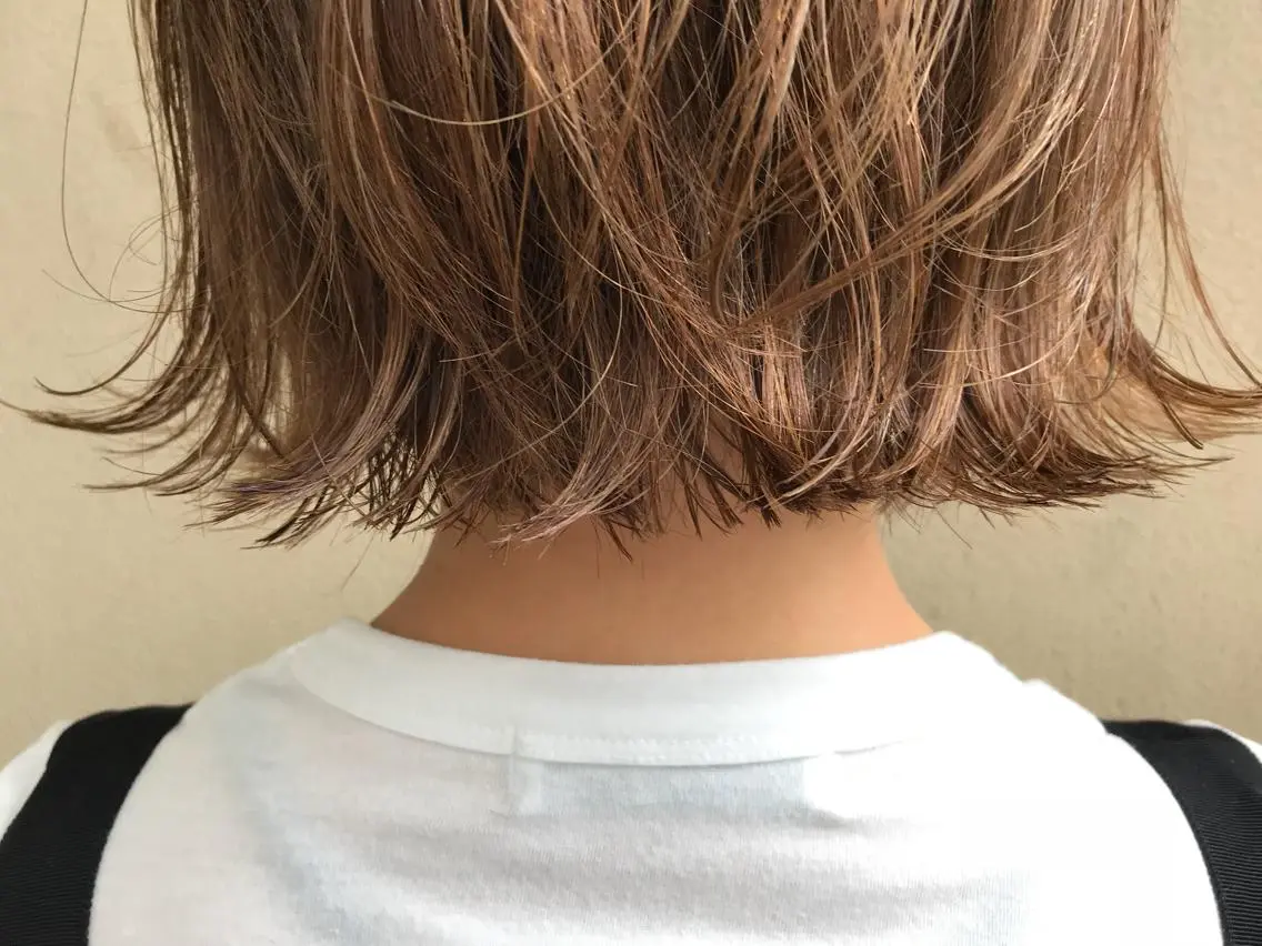 ミディアム ボブ カラーリスト菅野 竜矢🌈のヘアスタイル