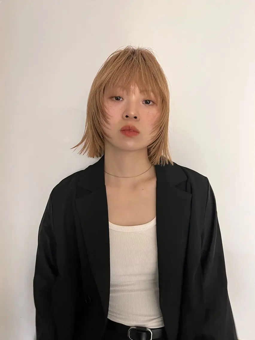 ショート 渋谷ショート、パーマ 美容師vain はるのヘアスタイル