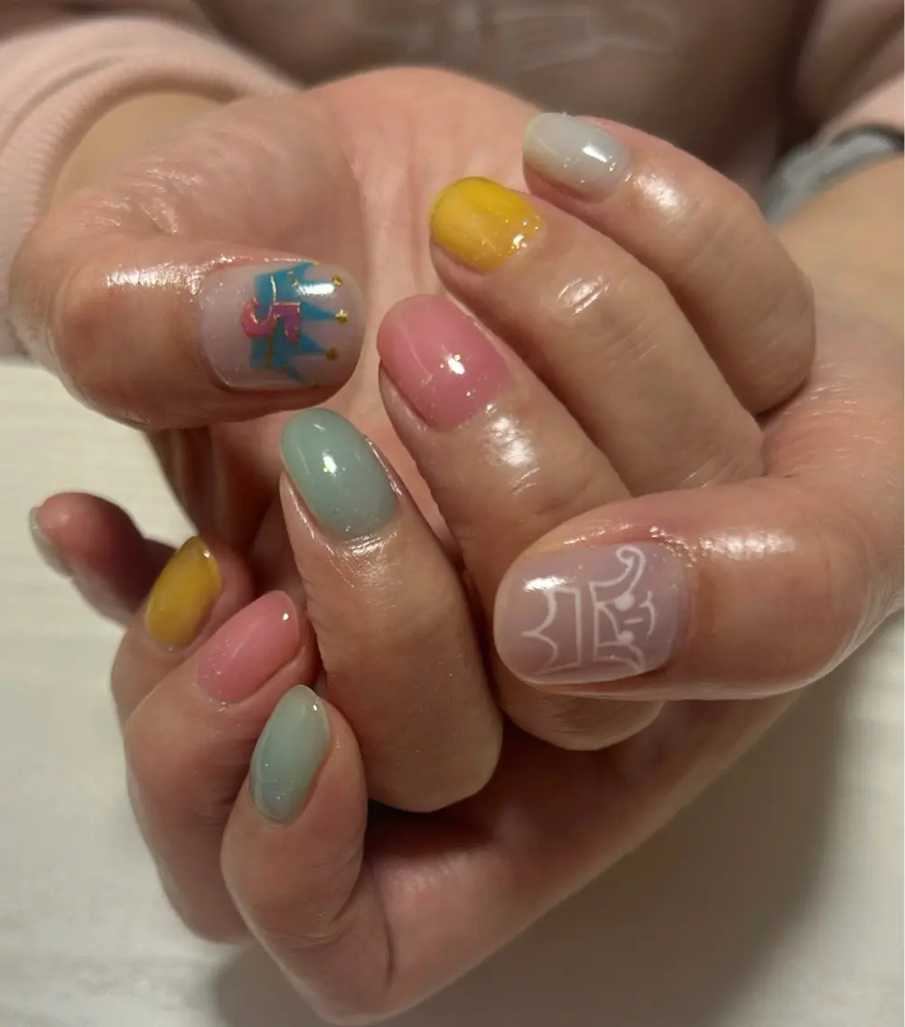 ネイル 持ち込み ハンドネイル Nail Salon Ｄream Mamのネイルデザイン