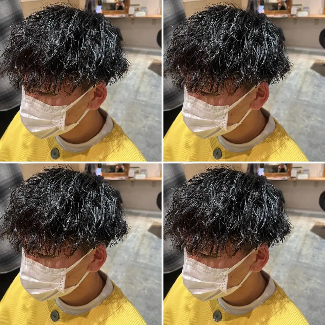 パーマ メンズ カット パーマ トリートメント ヘアセット メンズパーマ特化 望月謙二郎のヘアスタイル