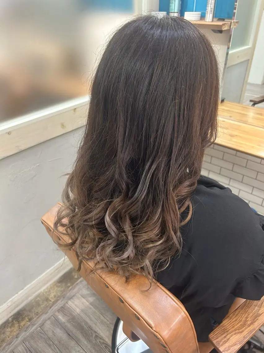 ロング ヘアアレンジ 河野 優希のヘアスタイル
