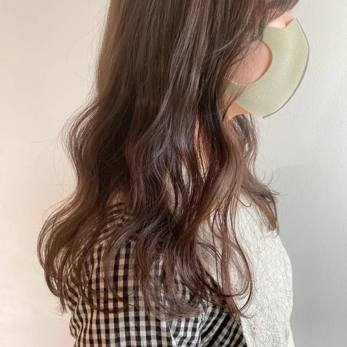 ミディアム カラー ヘアカラー トリートメント 🌼透明感艶カラー オリーブ🌼河村咲のヘアスタイル