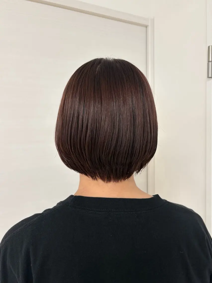 ショート ショートボブ ボブ ショートヘア 奥山 歩のヘアスタイル