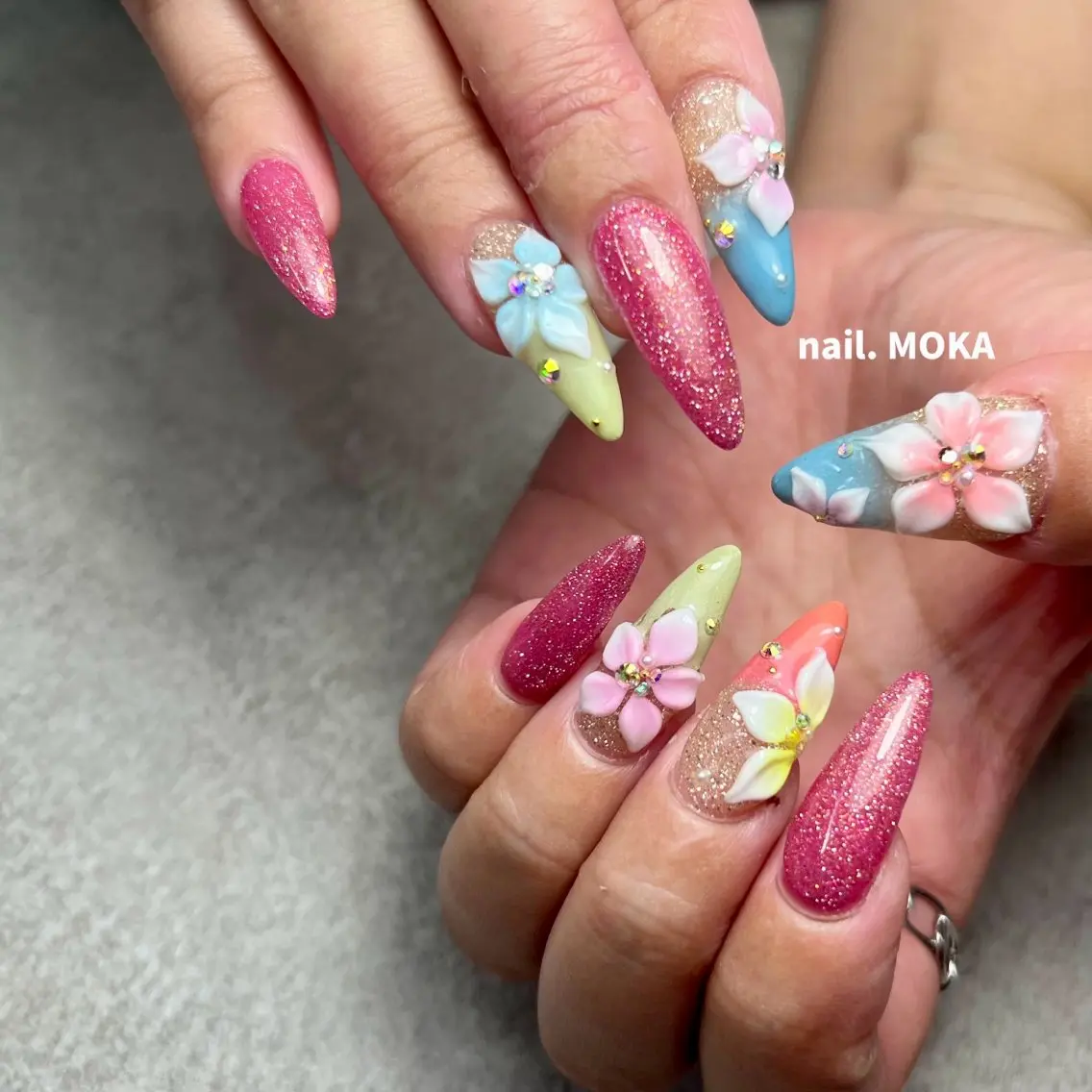 ネイル ハンドネイル nail. MOKAのネイルデザイン