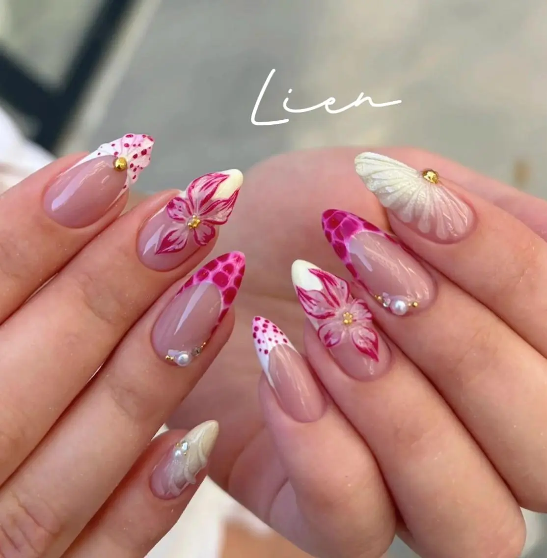 ネイル 🌸Lien nail横浜店のネイルデザイン