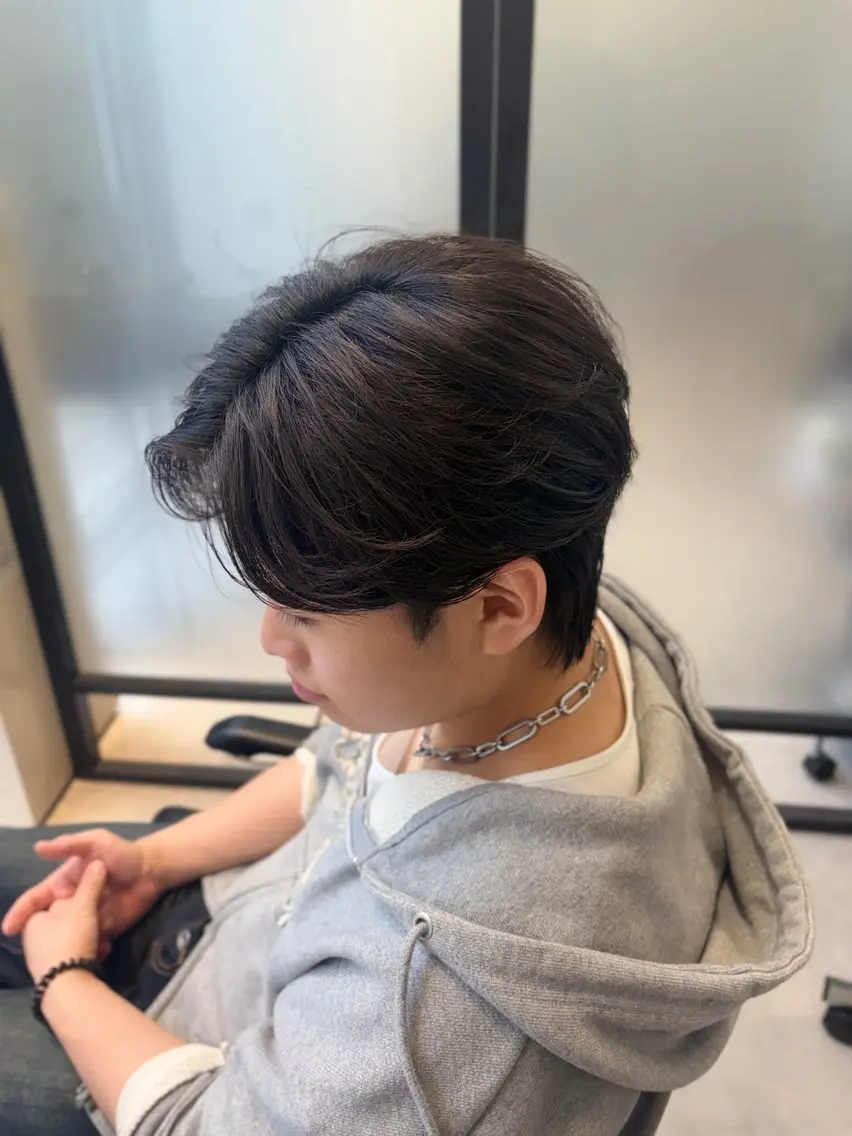 メンズ カット 縮毛矯正 ✅曲がる縮毛矯正・ メンズ縮毛/森隆之介のヘアスタイル