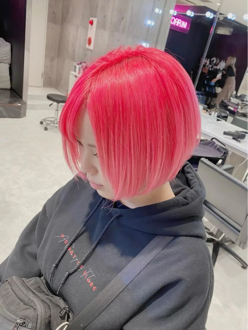 ミディアム カラー カット 🐺ブリーチ†ウルフ 🐺SEKIKAWAのヘアスタイル