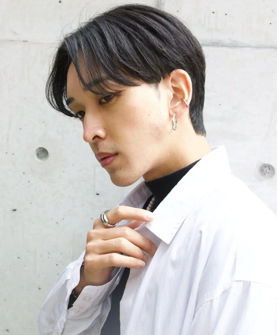 メンズ カット メンズパーマ特化/ シャドウ/波巻/陸翔のヘアスタイル