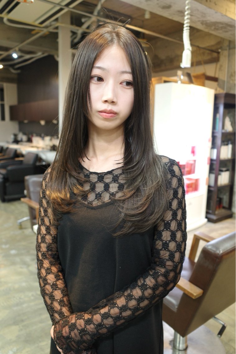 1color+MILBON 4step treatment(U-25)の写真
