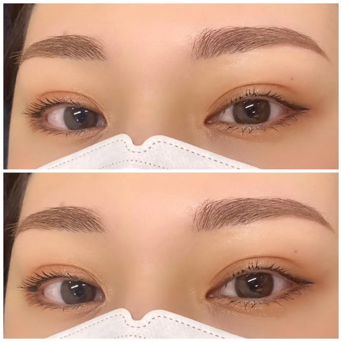アイブロウ ワックス脱毛 眉カット その他(アイブロウ) 韓国風眉×顔タイプ 診断® Naoの眉毛・アイブロウイメージ