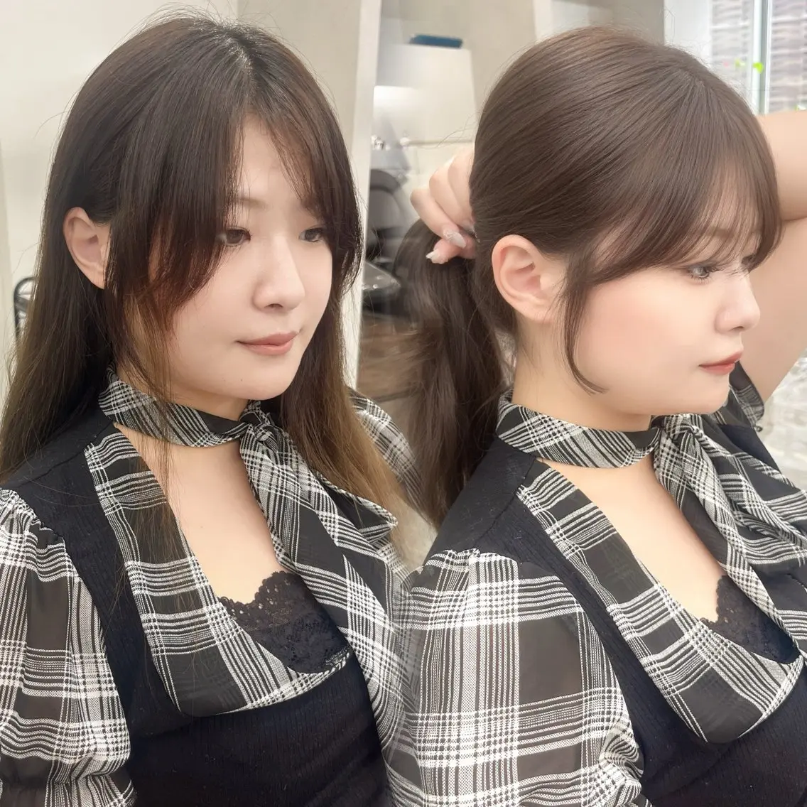 ロング カラー ブリーチ 透明感カラー ハイトーンカラー インナーカラー くびれヘア mao🫧/ 京都河原町のヘアスタイル