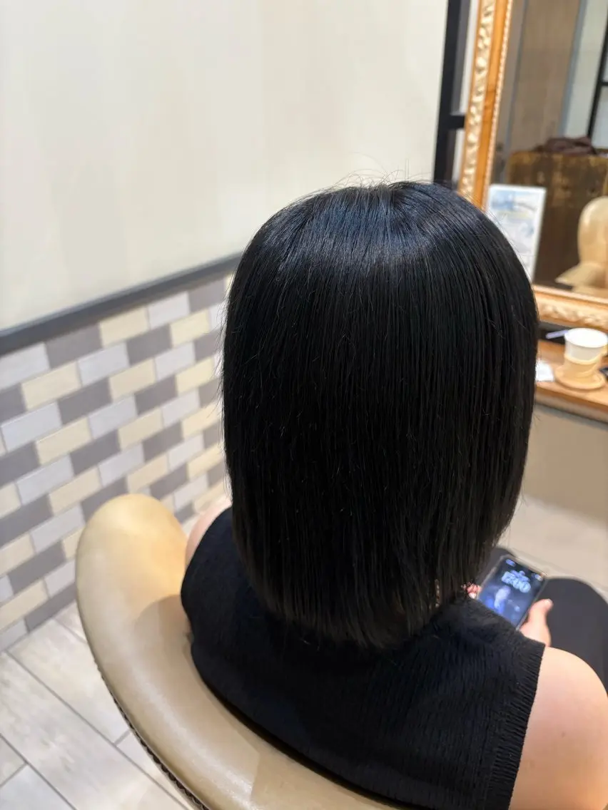 カラー ヘアカラー トリートメント SUZUKI AIRIのヘアスタイル