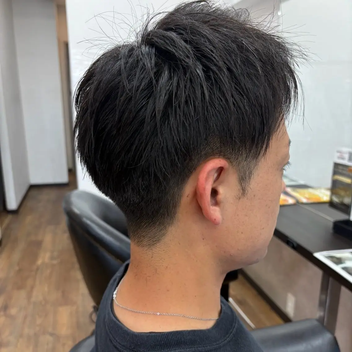 ショート メンズ monde 西田店のヘアスタイル