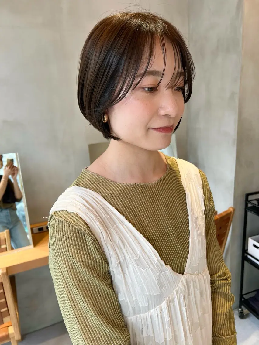 ショート 三浦 れいやのヘアスタイル