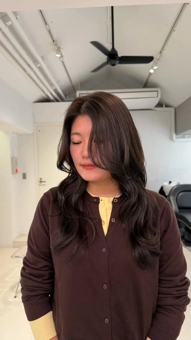 ロング カラー カット ヘアカラー トリートメント naturalカラー / Rukaのヘアスタイル