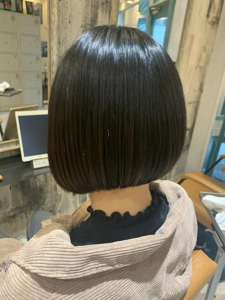 初回限定!〰️前髪縮毛矯正の写真