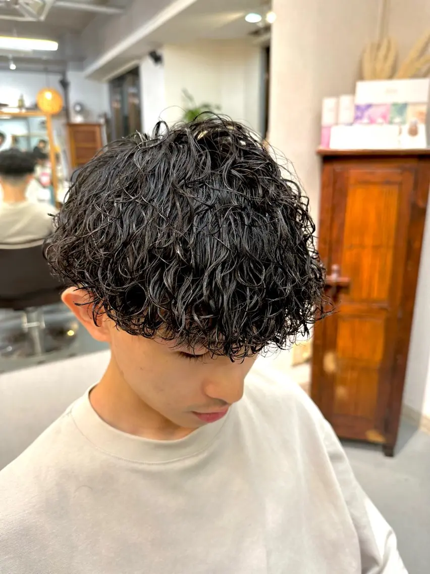 ショート カット パーマ トリートメント 全国カットコンテスト 受賞🏅satoのヘアスタイル