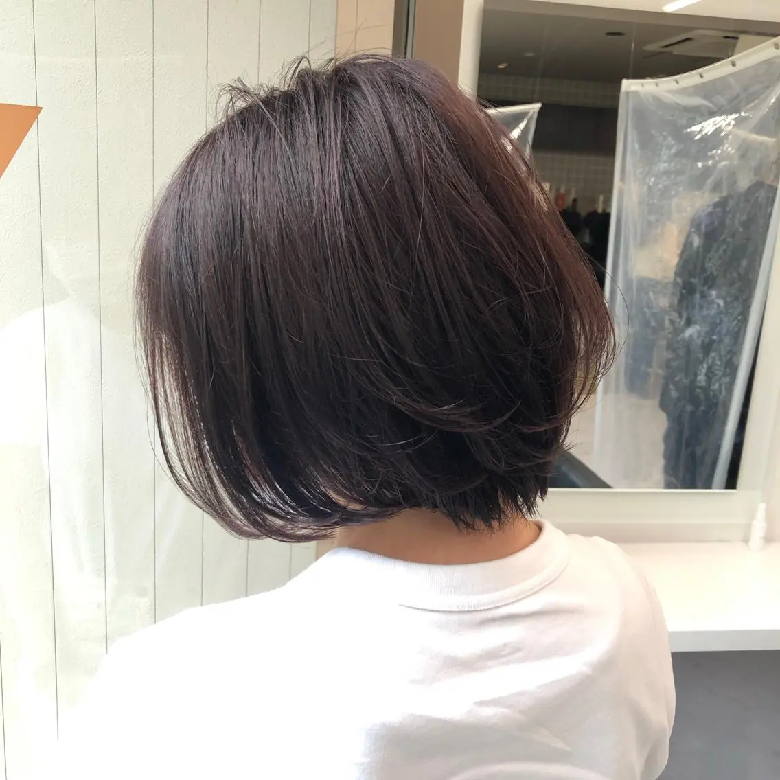 ミディアム カラー パーマ ヘアアレンジ メンズ キッズ ネイル マツエク・マツパ 上品＆韓国風 🥀海心🥀のヘアスタイル