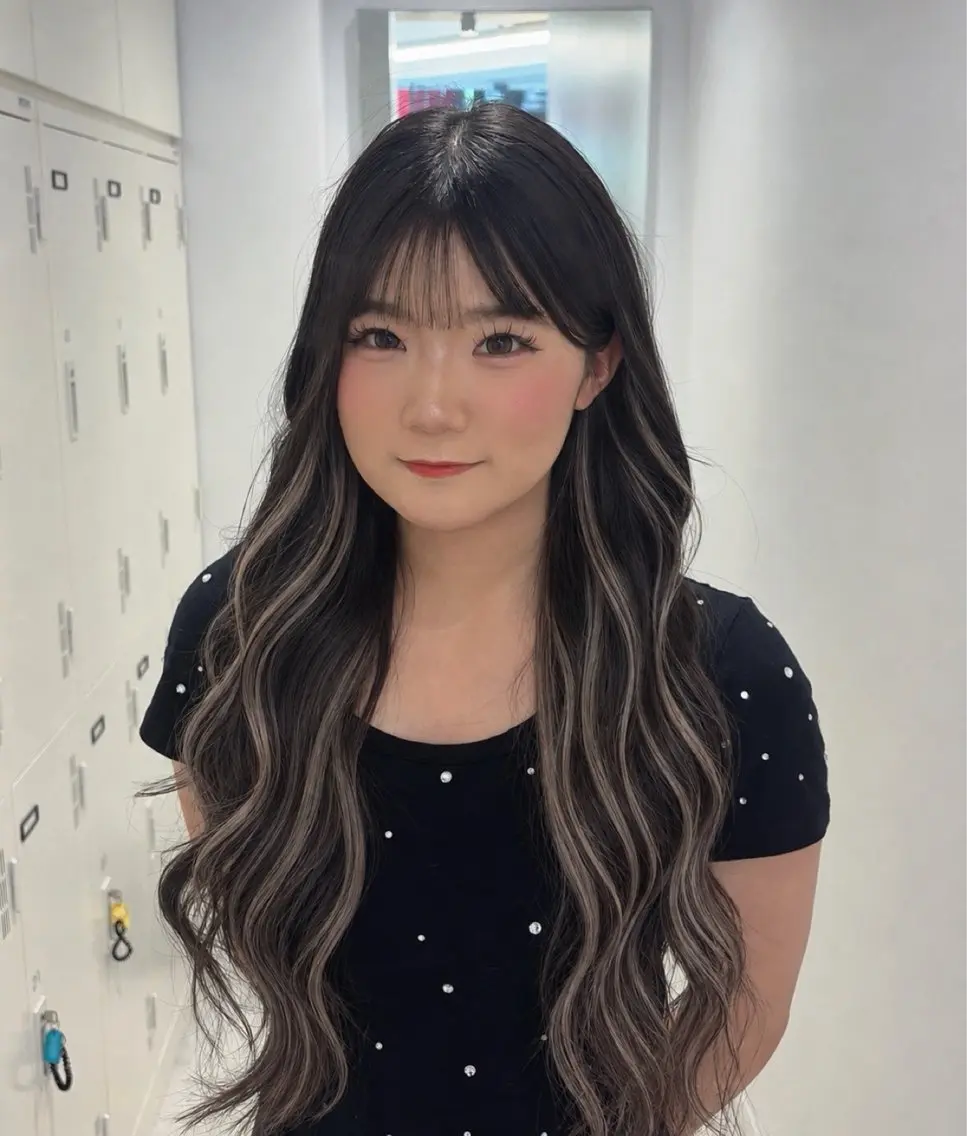 ロング エクステ 💗透明感カラー🫧 Ruka🎀のヘアスタイル