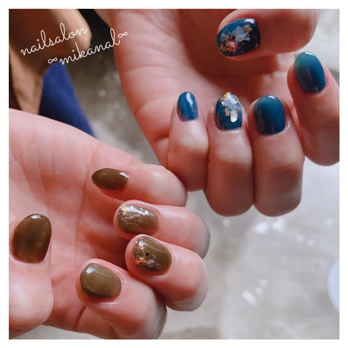 ネイル ハンドネイル フットネイル nailsalon ∞ ﾐｶﾅﾙ ∞のネイルデザイン