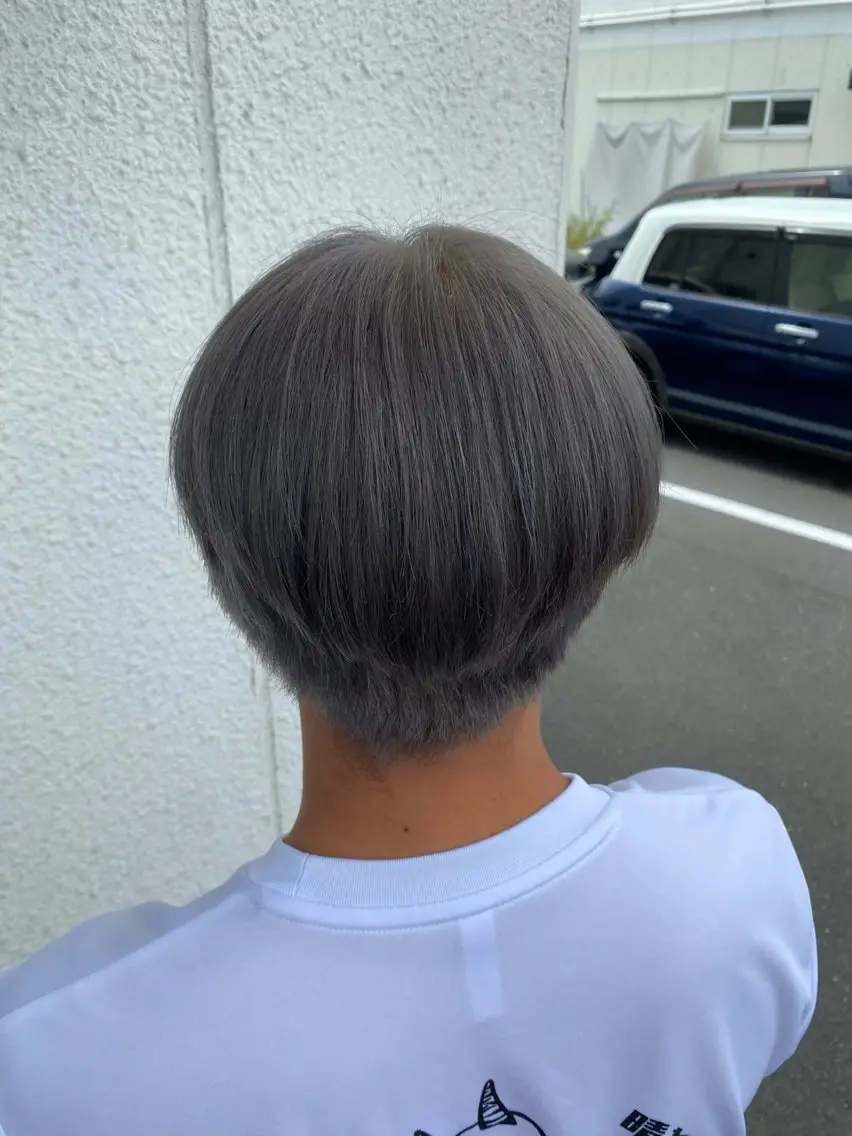 カラー ブリーチ ヘアカラー トリートメント SET-UP りこ🧸のヘアスタイル