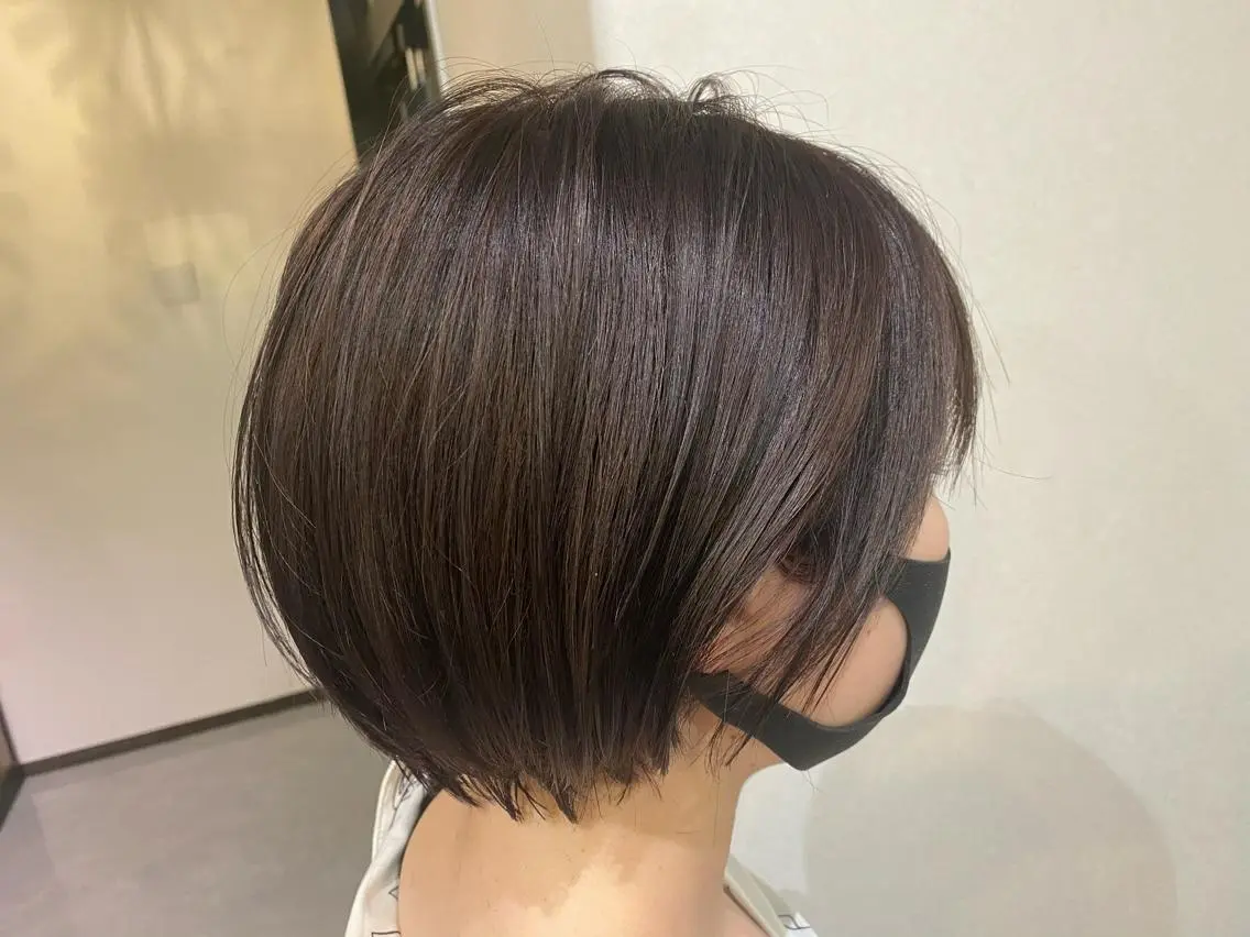 ショート カラー パープルカラー ショートヘア CARICIA🌱 masaeのヘアスタイル