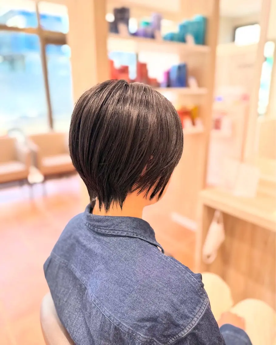 ショート 髪質改善 カット ☘️お悩み解決☘️ 岡部恒輝のヘアスタイル