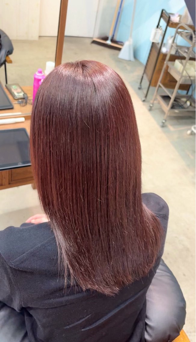 セミロング カット ヘアカラー トリートメント SONO 【一宮】のヘアスタイル
