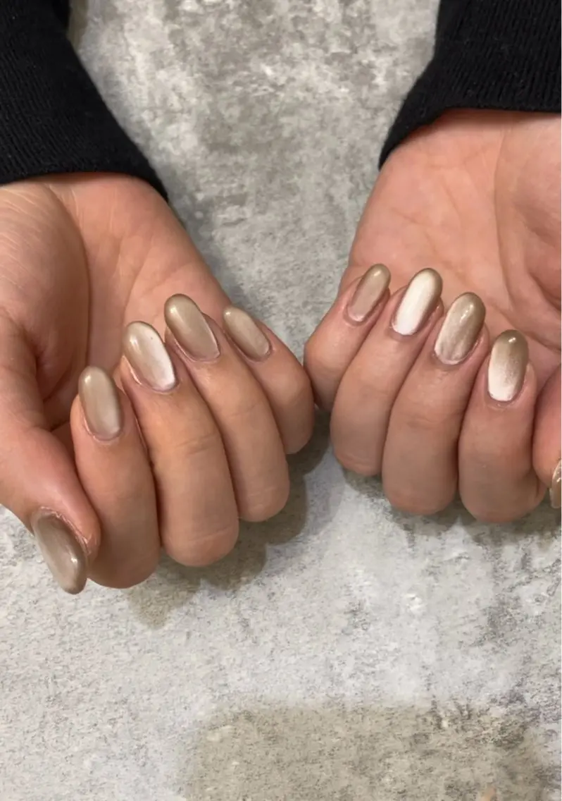 ネイル マグネットネイル オフィスネイル nail salon daisy 𓍯のネイルデザイン